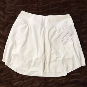 Athleta White Performance Skort